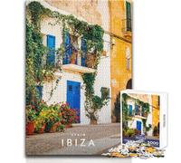 Puzzle da 1000 pezzi per adolescenti Ibiza Isole Baleari Rompicapo Giochi per famiglie Migliora la memoria Regali di compleanno Dimensioni 38x26cm