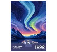 Puzzle Da 1000 Pezzi Per Adolescenti Iceland Northern Lights Puzzle Per Adulti Gioco Pratico Assemblaggio Di Modelli Per Compleanno, Natale 52x38cm/1000pcs
