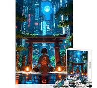 Puzzle da 1000 pezzi per adolescenti ideale per la meditazione giochi educativi antistress e fai-da-te per allenare il cervello (38x52cm)