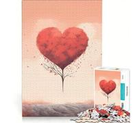 Puzzle da 1000 pezzi per adolescenti ideale per San Valentino decorazione murale per rafforzare i ricordi compleanno e Natale 50x75cm