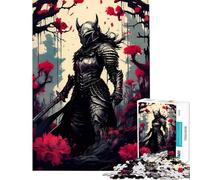 Puzzle da 1000 pezzi per adolescenti Il Cavaliere Oscuro in Fiore Puzzle per adulti Giochi rilassanti Migliora la memoria Difficile e stimolante (Dimensioni 50x75cm)