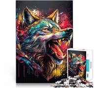 Puzzle da 1000 pezzi per adolescenti Il lupo pirata Giocattolo educativo intellettuale decomprimente è ideale come regalo per tutta la famiglia 75x50cm