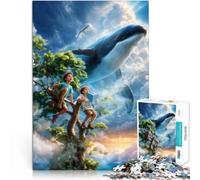 Puzzle da 1000 pezzi per adolescenti Il meraviglioso sogno di un ragazzo Giochi educativi fai da te Migliorare l'amore tra le coppie 38x26cm
