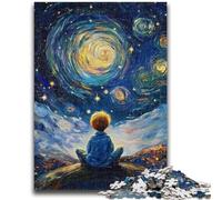 Puzzle da 1000 pezzi per adolescenti Il piccolo principe del cielo notturno Puzzle per adolescenti, giocattolo educativo intellettuale decomprimente Decorazione perfetta (38x26cm)
