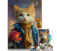 Puzzle da 1000 pezzi per adolescenti Il piccolo principe e il cane 1000 pezzi per adulti regali presente e regalo per amanti o amici (50x75cm)