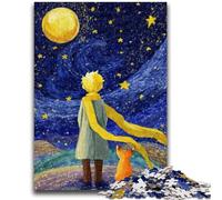 Puzzle da 1000 pezzi per adolescenti Il piccolo principe Volpe Puzzle per adolescenti, interessante riduzione dello stress Interazione genitore-figlio (75x50cm)