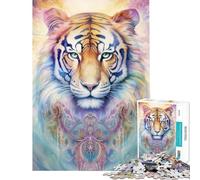 Puzzle da 1000 pezzi per adolescenti "Il potere della tigre" - Gioco educativo e stimolante per tutta la famiglia - Ottimo regalo (Dimensioni 38x26cm)
