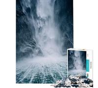 Puzzle da 1000 pezzi per adolescenti Il potere dell'acqua gioco educativo gioco stimolante regalo di compleanno per donne (dimensioni 38x52cm)