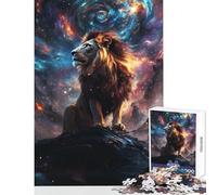 Puzzle da 1000 pezzi per adolescenti Il Re Leone della Galassia del Cosmo giocattolo da parete regalo di compleanno per attività divertenti a casa gioco educativo dimensioni 38x26cm