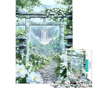 Puzzle da 1000 pezzi per adolescenti Il Sacro Sentiero di Sarutahiko Puzzle per adolescenti Giocattoli fai da te Vacanza a casa Tempo libero Interazione genitore-figlio (dimensioni 50x75cm)