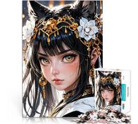 Puzzle da 1000 pezzi per adolescenti Imperatrice Celeste Nekomata Attività per famiglie Decorazione murale Regali unici per compleanno e Natale 50x70cm