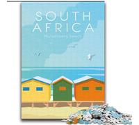 Puzzle da 1000 pezzi per adolescenti in Sudafrica, antistress, sfida difficile, regali di Babbo Natale segreto per età dai 14 anni in su, 75x100cm
