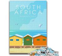 Puzzle da 1000 pezzi per adolescenti in Sudafrica per 14+ anni, gioco di sfida unico, giochi per famiglie, regali di compleanno per Natale (dimensioni 38x26cm)