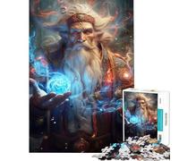 Puzzle da 1000 pezzi per adolescenti incantesimo magico per compleanno e Natale migliora la memoria gioco impossibile adatto a persone dai 14 anni in su (50x75cm)