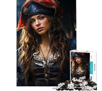 Puzzle da 1000 pezzi per adolescenti incantevole puzzle con sirena e pirata per adulti giocattolo fai da te ideale per passare il tempo in casa compleanni e altre occasioni (50x75cm)