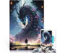 Puzzle da 1000 pezzi per adolescenti Incontro pericoloso Giocattoli educativi per l'apprendimento Giochi per famiglie Regalo divertente 38x26cm