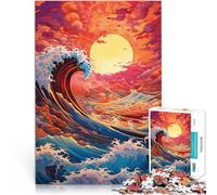 Puzzle da 1000 pezzi per adolescenti Incredibile paesaggio colorato Taglio di precisione Ogni pezzo è unico - Gioco divertente e stimolante per tutta la famiglia 75x50cm