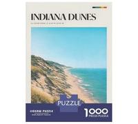 Puzzle Da 1000 Pezzi Per Adolescenti Indiana Dunes National Park Puzzle Per Adulti Gioco Rompicapo Modello Di Assemblaggio Regali Per Amici E Familiari 52x38cm/1000pcs