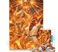 Puzzle da 1000 pezzi per adolescenti, Inferno Cosmico, Giocattolo Decorazione da Parete, Regalo di Compleanno, Per Rafforzare l'Amore tra le Coppie 50x75cm