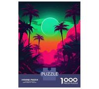 Puzzle Da 1000 Pezzi Per Adolescenti Intense Retro Radiance Puzzle Per Adulti Gioco Per Famiglie Decorazione Perfetta Attività Divertenti A Casa 52x38cm/1000pcs