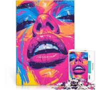 Puzzle da 1000 pezzi per adolescenti Intenzioni travolgenti Giocattoli di gioco impegnativi con poster abbinato e foglio di quiz 38x26cm