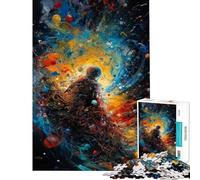 Puzzle da 1000 pezzi per adolescenti "Intrappolati nell'infinito" per adulti gioco pratico di taglio di precisione divertente attività da fare a casa (dimensioni 38x26cm)
