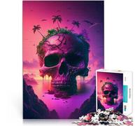 Puzzle da 1000 pezzi per adolescenti Isola del Teschio per il giocattolo di sfida del gioco educativo perché è ideale come regalo per tutta la famiglia 38x26cm
