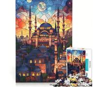 Puzzle da 1000 pezzi per adolescenti "Istanbul: Alba Radiosa", gioco rilassante, impegnativo e stimolante, regalo di compleanno, regalo 38x52cm
