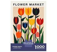 Puzzle Da 1000 Pezzi Per Adolescenti Istanbul Flower Market Poster Puzzle Gioco Rompicapo Ma Divertente E Umoristico Regali Unici Per Compleanno E Natale 70x50cm/1000pcs