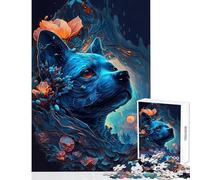 Puzzle da 1000 pezzi per adolescenti Jack Russell Terrier giocattolo educativo regali di compleanno giochi divertenti collezione di artisti belle arti dimensioni 50x75cm