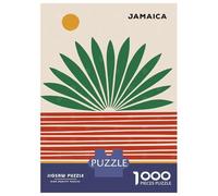Puzzle Da 1000 Pezzi Per Adolescenti Jamaica Palm Sunset Puzzle Per Adulti Gioco Rompicapo Assemblaggio Di Modelli Regali Di Compleanno E Unici 52x38cm/1000pcs