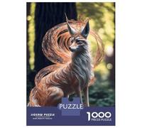 Puzzle Da 1000 Pezzi Per Adolescenti Japanese Kitsune Fox Puzzle Per Adolescenti Gioco Rompicapo Regali Per Donne Attività Divertenti A Casa 52x38cm/1000pcs