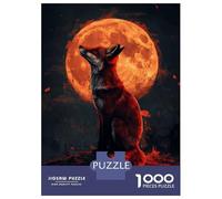 Puzzle Da 1000 Pezzi Per Adolescenti Japanese Red Fox Puzzle Per Adulti Gioco Rompicapo Assemblaggio Di Modelli Regali Di Compleanno E Unici 38x26cm/1000pcs