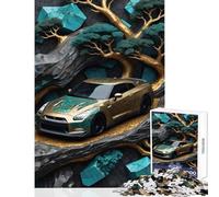 Puzzle da 1000 pezzi per adolescenti JDM Nissan Kintsugi Toy Decorazione da parete Regali di compleanno Giochi rilassanti Allena il tuo cervello e le tue mani Dimensioni 38x26cm