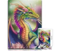 Puzzle da 1000 pezzi per adolescenti Jigsaw The Dragon Tundraid Bellissimo gioco di design Difficile Opera d'arte difficile Regalo Dimensioni 50x75cm