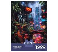Puzzle Da 1000 Pezzi Per Adolescenti Jungle Cityscape Puzzle Per Adulti Giocattoli Antistress Decorazione Per La Casa Regali Di Compleanno E Unici 38x26cm/1000pcs
