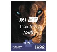 Puzzle Da 1000 Pezzi Per Adolescenti Just Do It Puzzle Per Adolescenti Gioco Rompicapo Regali Per Donne Attività Divertenti A Casa 38x26cm/1000pcs