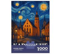 Puzzle Da 1000 Pezzi Per Adolescenti Karlsruhe Germany Travel Puzzle Gioco Rompicapo Ma Divertente E Umoristico Regali Unici Per Compleanno E Natale 38x26cm/1000pcs
