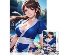 Puzzle da 1000 pezzi per adolescenti Kasumi (o Alive) giocattolo da parete regali di Babbo Natale segreto gioco pratico per migliorare l'amore tra coppie dimensioni 50x75cm