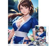 Puzzle da 1000 pezzi per adolescenti Kasumi (o Alive) giocattolo da parete regali di Babbo Natale segreto gioco pratico per migliorare l'amore tra coppie dimensioni 38x26cm
