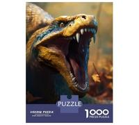 Puzzle Da 1000 Pezzi Per Adolescenti King Cobra Puzzle Gioco Pratico Difficile Regali Per Amici E Familiari 70x50cm/1000pcs