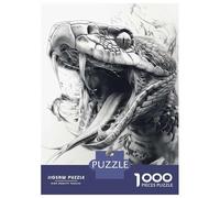 Puzzle Da 1000 Pezzi Per Adolescenti King Cobra Puzzle Per Adulti Giochi Per Famiglie Migliorano La Memoria Giochi Stimolanti Regali 52x38cm/1000pcs