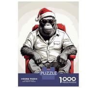 Puzzle Da 1000 Pezzi Per Adolescenti King Kong Christmas Puzzle Per Adulti Giochi Rilassanti Assemblaggio Di Modelli Regalo Di Compleanno, Regali, 70x50cm/1000pcs