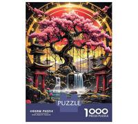 Puzzle Da 1000 Pezzi Per Adolescenti Kintsugi Asian Cherry Tree Puzzle Per Adulti Giocattoli Antistress Analisi E Logica Regali Unici Per Compleanno 70x50cm/1000pcs