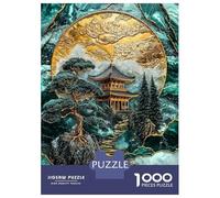 Puzzle Da 1000 Pezzi Per Adolescenti Kintsugi Mountain Shrine Puzzle Per Adulti Gioco Pratico Ma Divertente E Umoristico Sfida Educativa 70x50cm/1000pcs