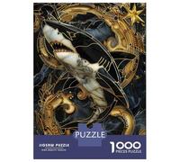 Puzzle Da 1000 Pezzi Per Adolescenti Kintsugi Shark Puzzle Per Adolescenti Gioco Rompicapo Regali Per Donne Attività Divertenti A Casa 70x50cm/1000pcs