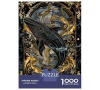 Puzzle Da 1000 Pezzi Per Adolescenti Kintsugi Whale Puzzle Giochi Rilassanti Analisi E Logica Riduzione Dello Stress Regali 52x38cm/1000pcs