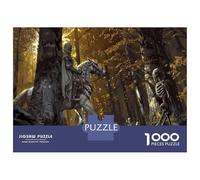 Puzzle Da 1000 Pezzi Per Adolescenti Knight in The Forest Puzzle Per Adulti Giocattolo Decorazione Da Parete Un'opera D'arte Per Compleanno, Natale 70x50cm/1000pcs