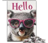 Puzzle da 1000 pezzi per adolescenti Koala, adatto per bambini dai 14 anni in su, ideale come regalo per tutta la famiglia (dimensioni 50x75cm)