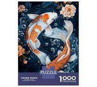 Puzzle Da 1000 Pezzi Per Adolescenti Koi Harmony Puzzle Per Adolescenti Gioco Pratico Un'opera D'arte Regali Unici Per Compleanno E Natale 38x26cm/1000pcs